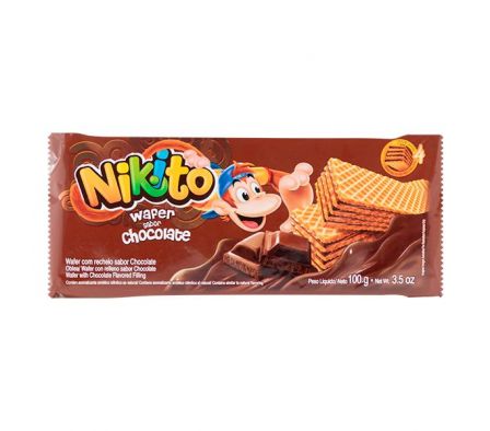 GALLETITA NIKITO WAFER DE CHOCOLATE 100G 
