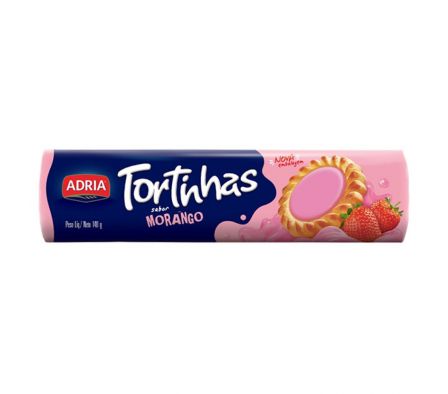 GALLETITA ADRIA TORTINHAS FRESA 140G   