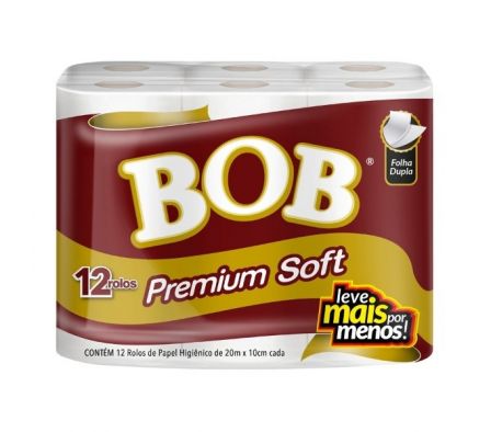 PAPEL HIGIENICO BOB-DOBLE HOJA 20M