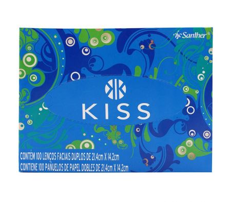 PAÑUELO FACIAL SANTHER POR 100 UNID
