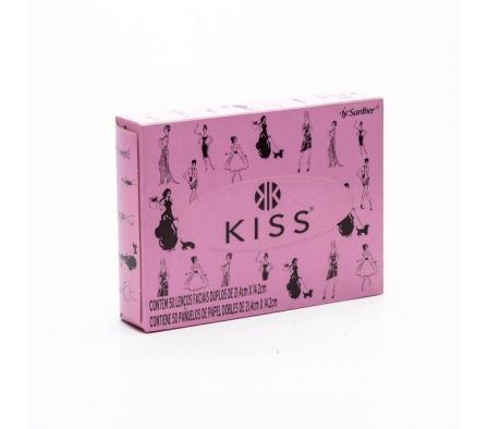 PAÑUELO FACIAL SANTHER KISS 50  X 70