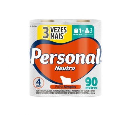 PAPEL HIGIENICO PERSONAL TRADICIONAL NEUTRO 90M