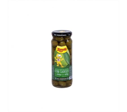 ACEITUNA VERDE ZAELI C/CAROZO 200GR