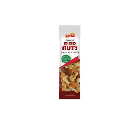 CHOCOLATE EN BARRA MIXED NUTS NUECES Y CANELA