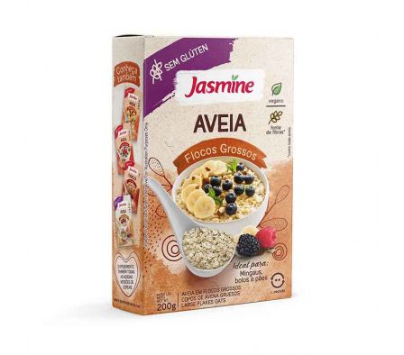 AVENA SIN GLUTEN  JASMINE COPOS GRUESOS 200G