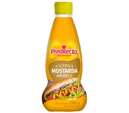 PREDILECTA MOSTAZA BISNAGA 180GR *24
