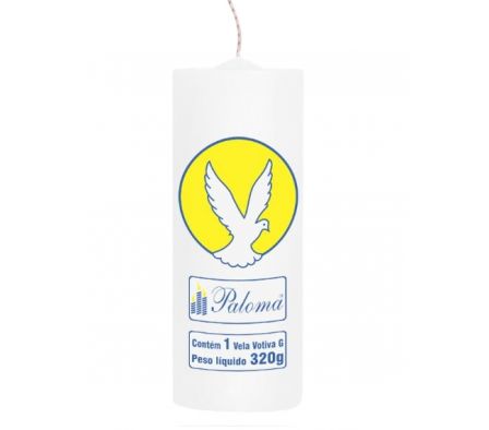 VELA PALOMA 7 DIAS BLANCA 