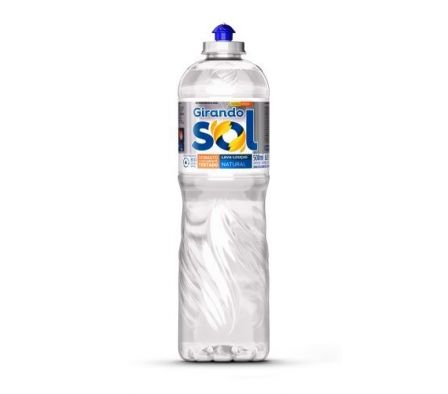 DETERGENTE GIRANDO SOL NATURAL 500 ML