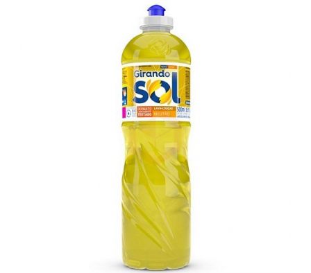 DETERGENTE GIRANDO SOL NEUTRO 500 ML