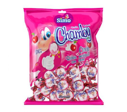 SIMONETTO CHUPETIN CHAMBY CEREZA 480GR *12