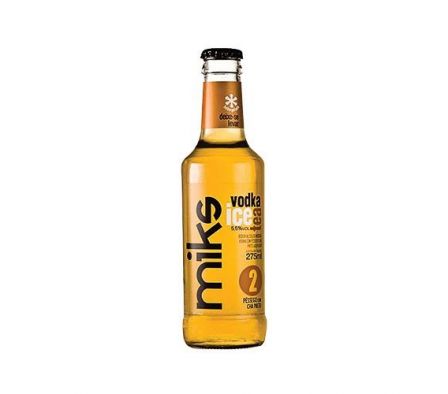VODKA MIKS ICE DURAZNO Y TE NEGRO N2 275ML