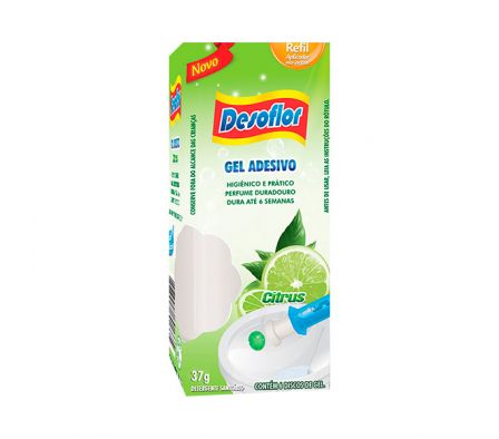 GEL REFIL DESOFLOR ADHESIVO CITRUS UN