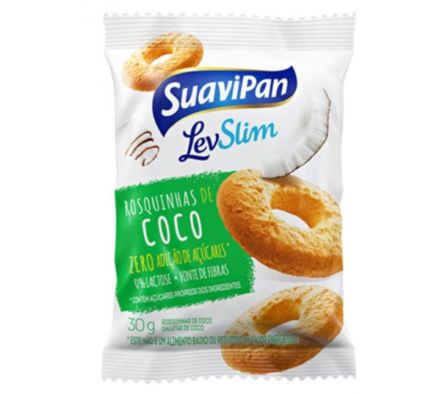 ROSQUITA SUAVIPAN  LIGHT DE COCO 30GR