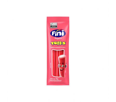 DULCES FINI REGALIZ FRESA BRILLO 15G