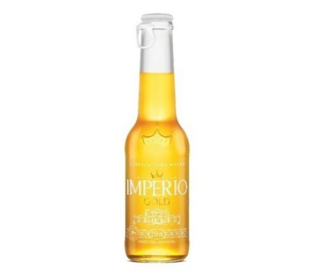 CERVEZA IMPERIO GOLD 210ML 
