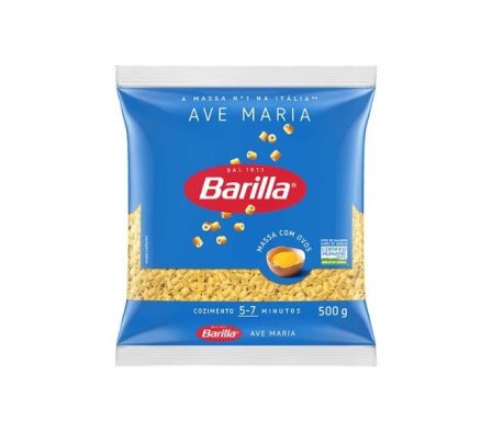 FIDEOS BARILLA BR AVE MARIA 500GR