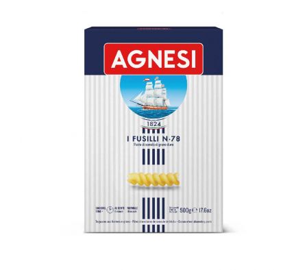 FIDEOS AGNESI FUSILLI N. 78 500G