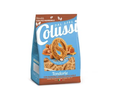 GALLETITAS COLUSSI CON MIEL Y ALMENDRAS CARAMELIZA