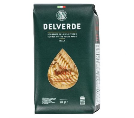 FIDEOS DELVERDE  FUSILLI N°29 500GR
