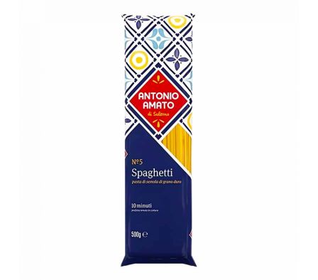 FIDEO ANTONIO AMATO SPAGHETTI N°5 A.A 500GR