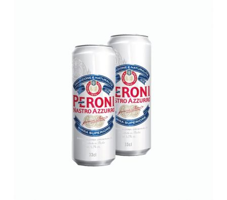 CERVEZA PERONI LATA SLIM 330 ML