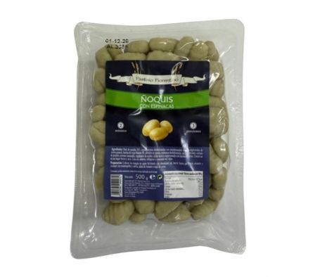 ÑOQUIS PASTAIO FLORENTINO C/ESPINACAS 500GR
