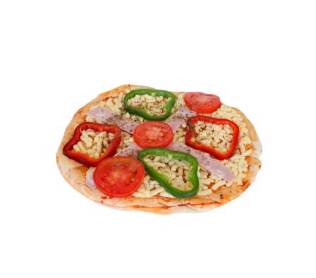 PIZZA DE JAMON Y QUESO X UN