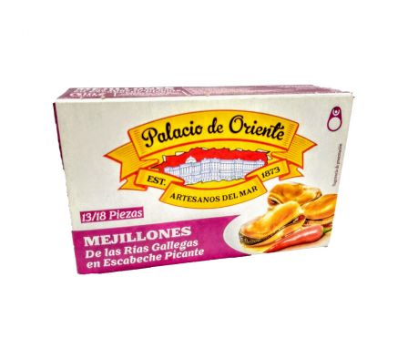 MEJILLONES PALACIO DE ORIENTE PICANTE 115GR