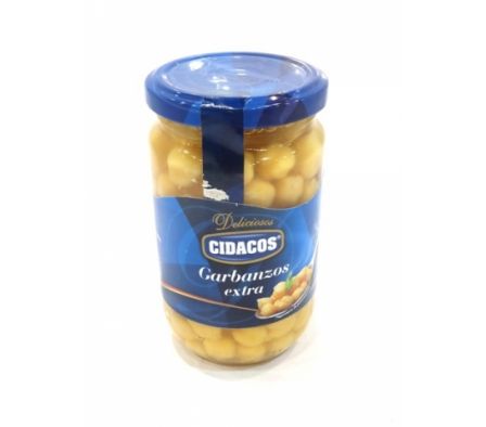 GARBANZO CIDACOS EXTR EN FRASCO DE VIDRIO 290GR