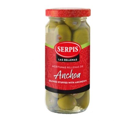 ACEITUNA SERPIS ANCHOA FRASCO 235GR