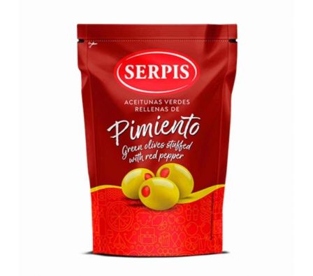 ACEITUNAS SERPIS C/PIMIENTO 170GR