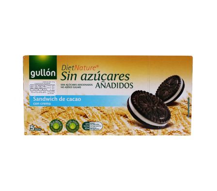 GULLON GALLETITA CACAO S/AZUCAR 210GR