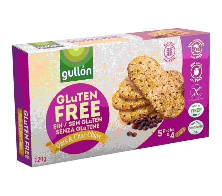 MAZZEI GALLETITAS AVENA y CHIP SIN GLUTEN 220gr x 