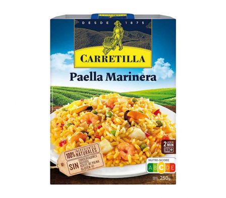 ARROZ CARRETILLA PAELLA MARINERA 250GR