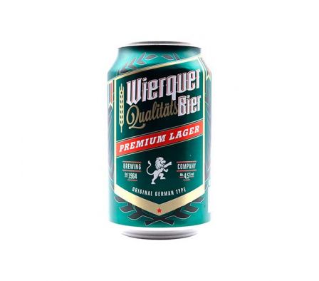 CERVEZA WIERQUER LATA 330ML