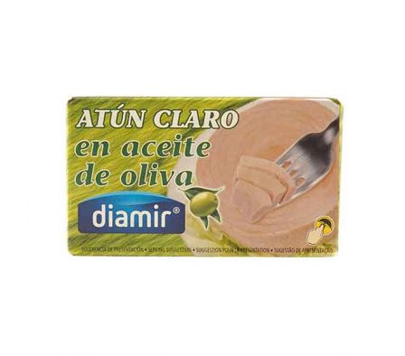 ATUN CLARO DIAMIR EN ACEITE DE OLIVA 110GR