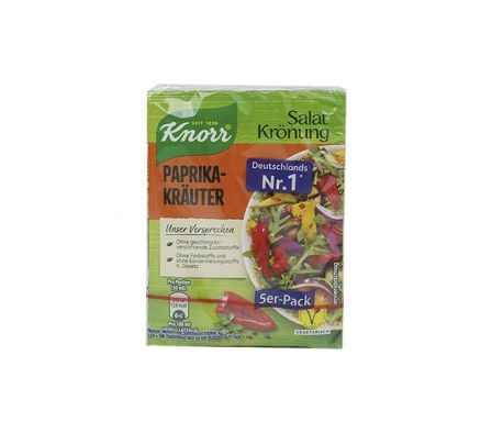 CONDIMENTO KNORR C/PAPRIKA 5 SOBRES 250G