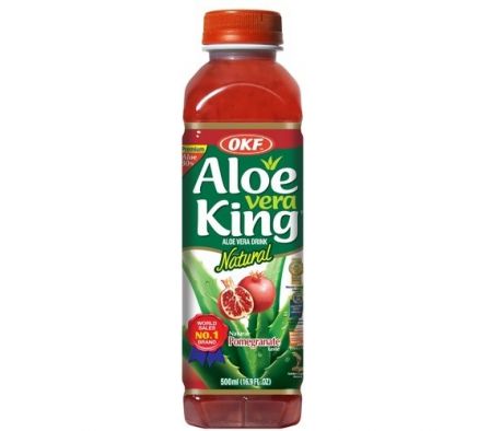 OKF ALOE VERA KING SUGAR FREE POMEGRANA 500ML *20