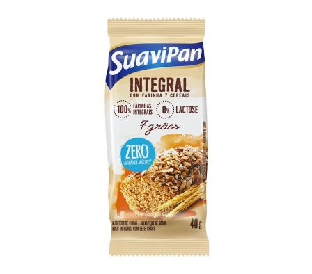 MINI BUDIN SUAVIPAN INTEGRAL 7 CEREALES ZERO 40GR