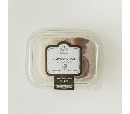 ALFAJOR SOBREMESA PY BAÑADOS SIN GLUTEN 4UN