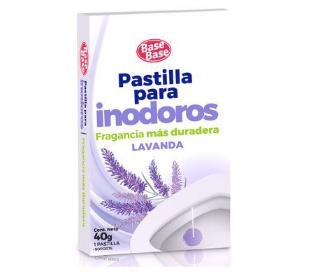 BASE BASE PAST P/ INODORO LAVANDA 40GR*