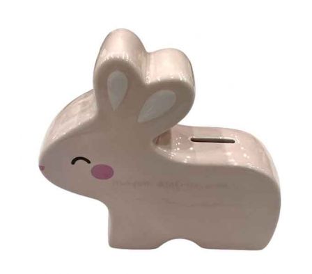 ALCANCIA CONEJO 5*18,5*25CM CERAMICO REF 66259-47