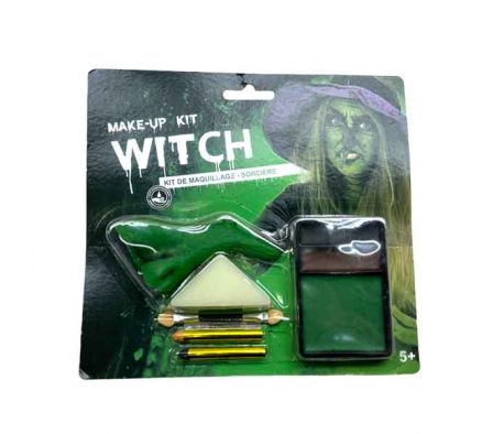 KIT MAQUILLAJE BRUJA 18,5X19,5CM REF 1686-16 