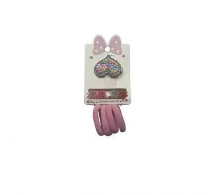 SET ACCESORIO P/CABELLO 8PCS 11X7CM REF 3648-10