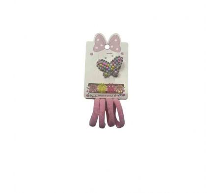 SET ACCESORIO P/CABELLO 8PCS 11X7CM REF 3648-11