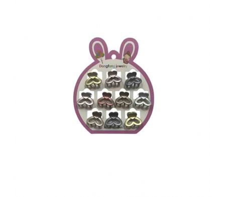 PINZA MARIPOSA P/CABELLO 10PCS 2,5CM REF 3648-25