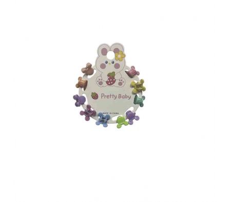 PINZA MARIPOSA P/CABELLO 10PCS 1CM REF 3648-28