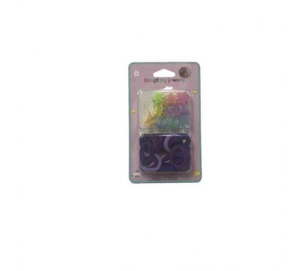 KIT PINZA +GOMA P/CABELLO 10PCS 1CM REF 3648-32