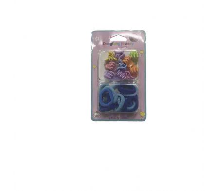 KIT PINZA +GOMA P/CABELLO 10PCS 1CM REF 3648-34