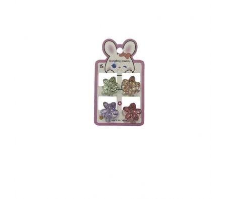 PINZA MARIPOSA P/CABELLO 4PCS 2,5CM REF 3648-40